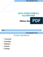 Data Structures & Algorithms: Iftikhar Muhammad