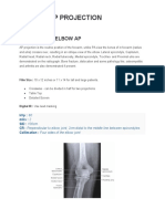 AP Elbow Analysis Criteria