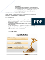 What Are Liquidity Ratios?: Key Takeaways