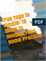 True Yoga is Simple, by Olga Yumasheva