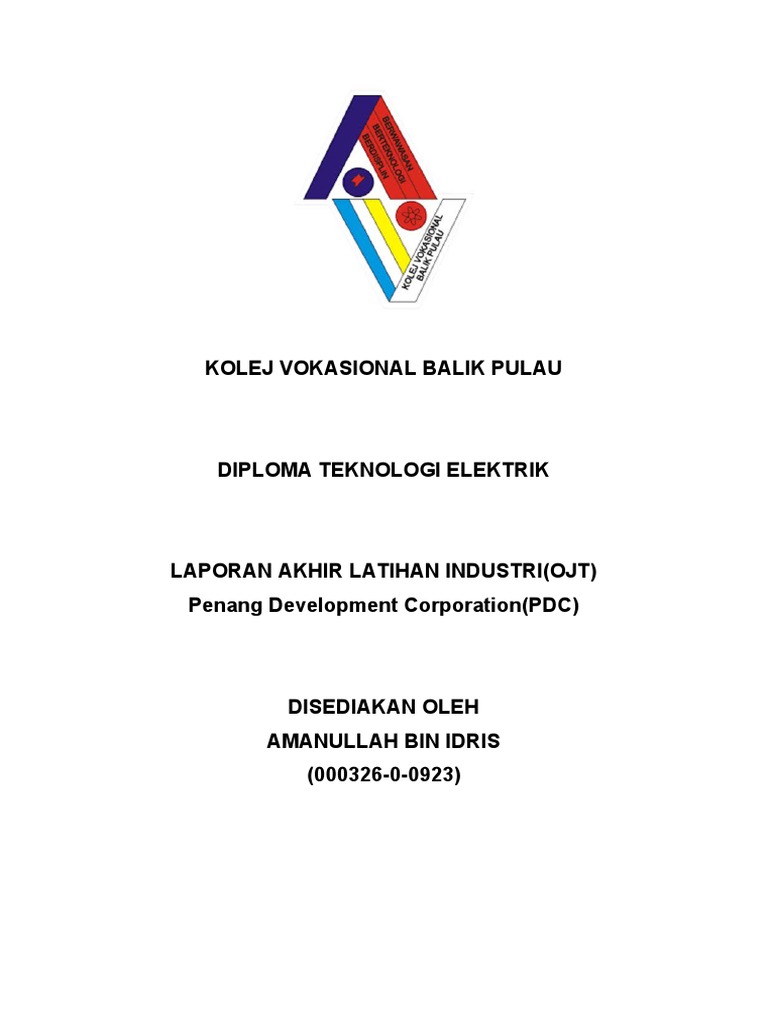 Kem Kepimpinan Jawatankuasa Masjid Kolej Vokasional Balik Pulau Msm Ceria Chalet