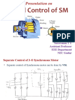 Control of Synchronous Motor