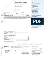 Utility Bill Template Example | PDF