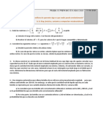 Prueba 03 Preparación Ebau Matemáticas II