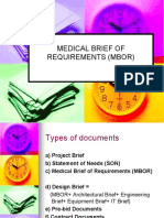 Medical Brief of Requirements (Mbor)