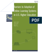 (Bacow) Barriers To Adoption of Online Learning Systems in US Higher Education