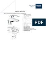 GROHE Specification Sheet 3292500E