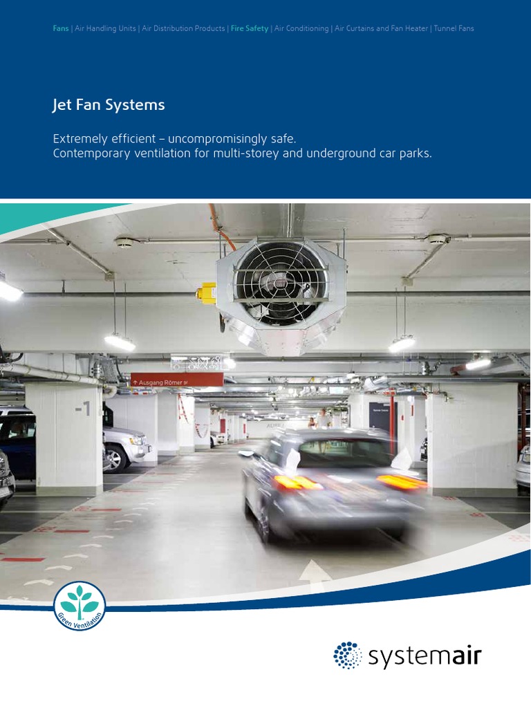 Jet Fan Systems for Car Park Ventilation | PDF | Ventilation ...