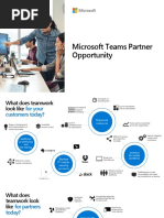 Microsoft Teams Partner Opportunity Presentation