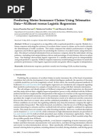 Risks: Predicting Motor Insurance Claims Using Telematics Data-Xgboost Versus Logistic Regression