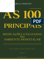 100 Medicações + Utilizadas No Ambiente Hospitalar PDF