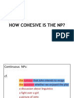 4 NP Cohesiveness Contrast