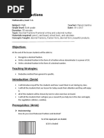Decimal Fractions: Objectives