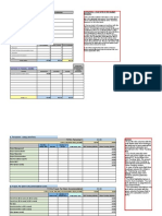 Instructions How To Fill in This Budget Template