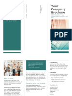 Your Company Brochure: Tri Fold
