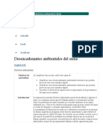 Estudios de Caso en Medicina Ambiental