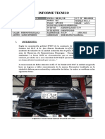 Modelo de Informe Tecnico para Siniestro Vehicular