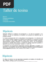 Hipótesis y Metodología