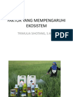 Faktor Yang Mempengaruhi Ekosistem