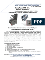 Ficha Técnica CTK 220 LTS Diesel PDF