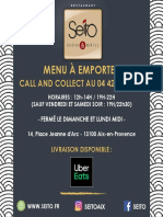 Menu Emporter Seito