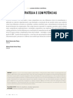 Artigo Estratégia e Competência PDF