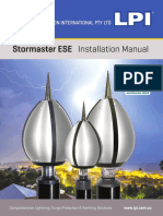 Stormaster ESE Installation Manual: Lightning Protection International Pty LTD