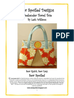 Sew Spoiled Weekender Travel Tote