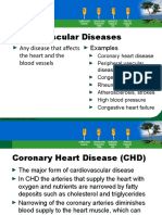 Cardiovascular Diseases: Any Disease That Affects The Heart and The Blood Vessels Examples