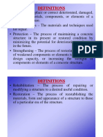 Rehabilitation of Structures P1 (Compatibility Mode)