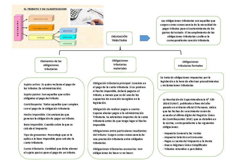 Obligaciones Tributarias | PDF | Impuestos | Finanzas del gobierno