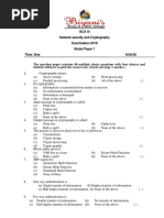 The Question Paper Contains 40 Multiple Choice Questions With Four Choices and Student Will Have To Pick The Correct One. (Each Carrying Marks.)