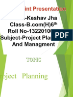 Plan for Project Success