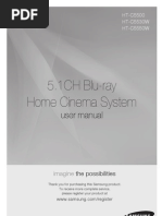 5.1CH Blu-Ray Home Cinema System: User Manual | PDF | Blu Ray | Dvd