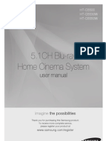 5.1CH Blu-Ray Home Cinema System: User Manual