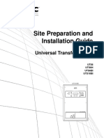 Site Preparation and Installation Guide: Universal Transfer Switch