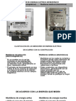 Clasificación de Los Medidores de Energía Eléctrica