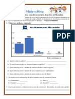 Matemática - Leitura e Interpretação de Gráficos Sobre Coronavírus COVID-19