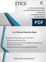 CH17 (1,2,3) Kinetics CHM152