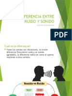 Presentacion Powerpoint de Diferencia Entre Ruido y Sonido Expo Ecologia