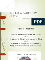 IS THERE A BATHROOM HERE (Description)
