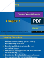 Job Order Costing: Principles of Managerial Accounting