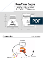 Runcam Eagle: 800Tvl Global WDR 5-17 VDC FPV Camera