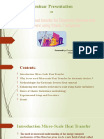 Microscale Heat Transfer For Electronic Devices and Its Enhancement Using Elastic Turbulence