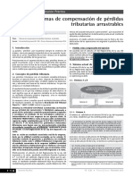 Sistemas de Compensación de Pérdidas Tributarias Arrastrables