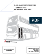 Install and Adjust Pneumatic Slide Door Guide