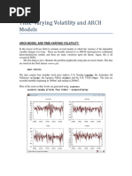 Arch Model and Time-Varying Volatility