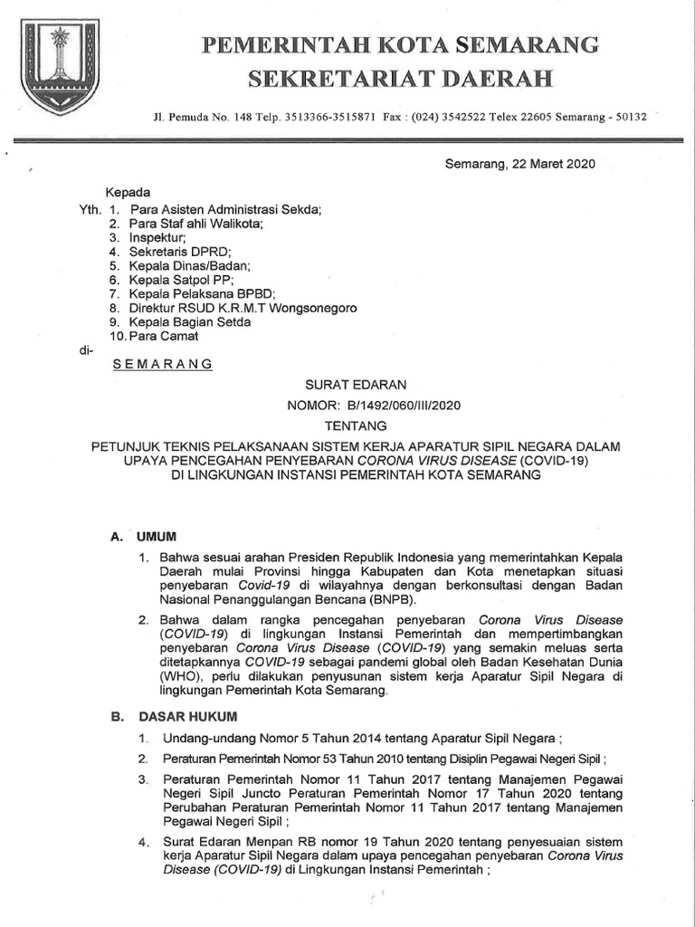 Surat Edaran | PDF