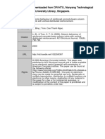 Seismic Behaviour of Reinforced Concrete Beam-Column Joints With Vertical Distributed Reinforcement