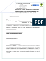Pactos de Compromisos Registro Civil PDF